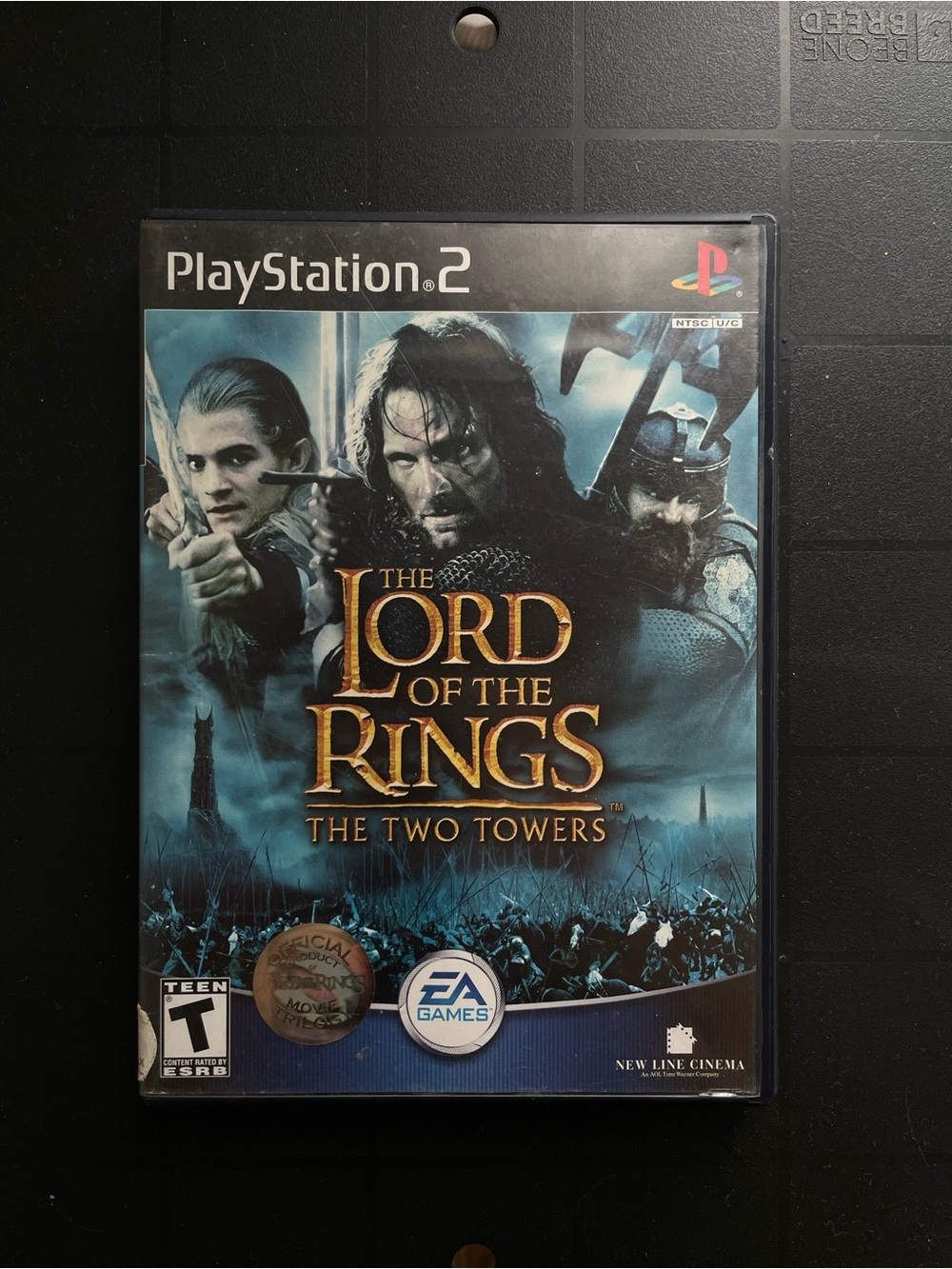 PlayStation 2 - The Lord of the Rings: The Two Towers (Black)